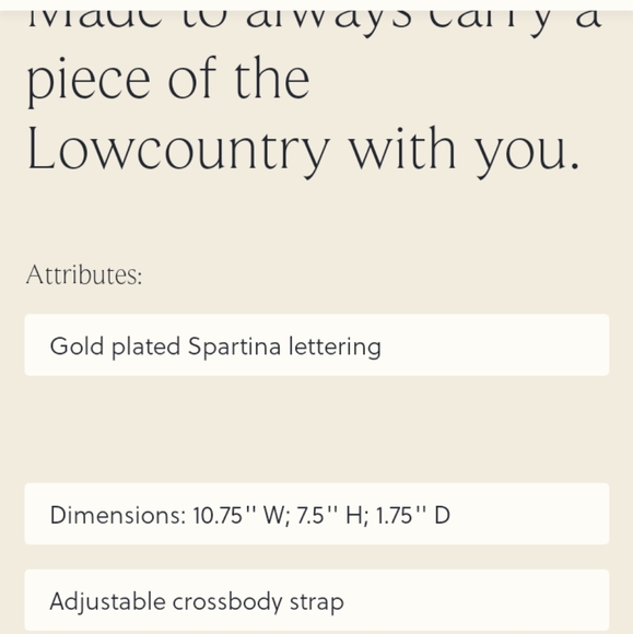 Spartina 449 Blue and Tan Crossbody Bag - Picture 15 of 16